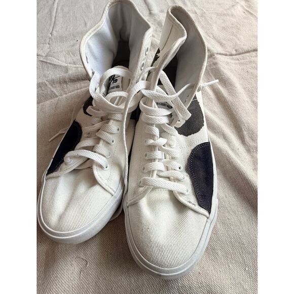 Nike SB Blazer Court Mid Premium White Black Men’s Size 10 Skater Streetwear Gym main image 11